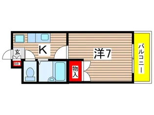 ミヤマエ弐番館【3階】の間取り