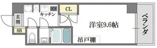 サンエスパシオ美園【6階】の間取り