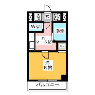 SEBON浦和壱番館【5階】の間取り