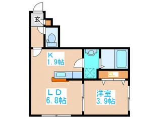 Earl Bell【4階】の間取り