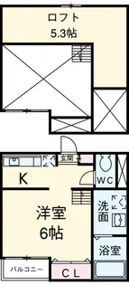 CONFORT大畑【2階】の間取り