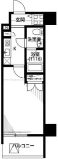 プレール・ドゥーク豊洲II【7階】の間取り