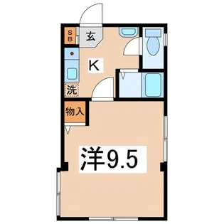 LiFE 1074【1階】の間取り