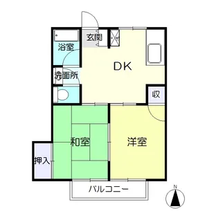 セピアコート【2階】の間取り