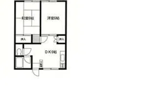 メゾンド・三ッ境【1階】の間取り