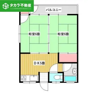 椎原コーポ【3階】の間取り