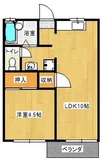 成和レジデンス【2階】の間取り