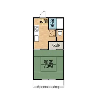 グリーンヒル【2階】の間取り