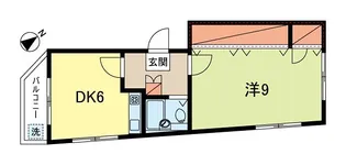 カル・フール【3階】の間取り