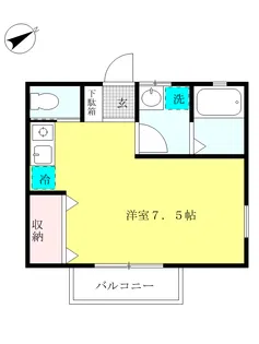 メゾン・ハピネス【2階】の間取り