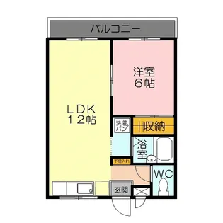 レックハウス スワン【2階】の間取り