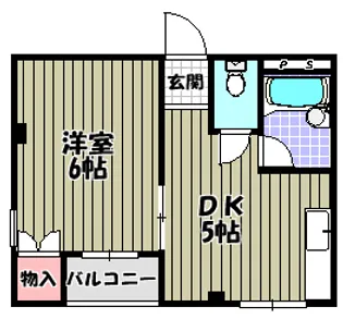 シャトレSI狭山【3階】の間取り