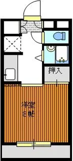 エーデル宮浦【1階】の間取り