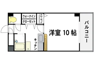 ベルタソーレ【4階】の間取り