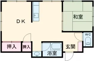 共栄桜町ビル【3階】の間取り