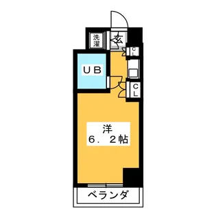 朝日プラザ名古屋ターミナルスクエア【6階】の間取り