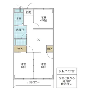 ハイツSTI C棟【2階】の間取り