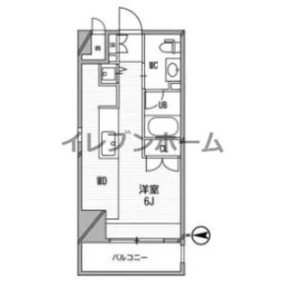アーデンタワー南堀江【3階】の間取り