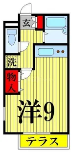 アネックス鳥居【1階】の間取り