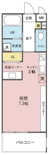 グランヒルK【1階】の間取り
