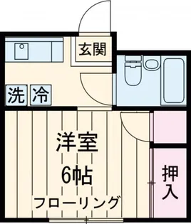 竹見コーポ【2階】の間取り