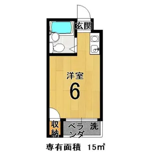 コーポIII【2階】の間取り