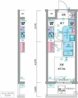 GENOVIA天王台【3階】の間取り