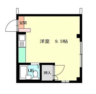 KHドーム【3階】の間取り