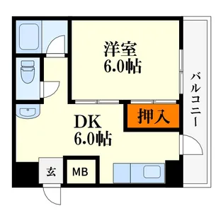 大阪府大阪市東淀川区瑞光2【マンション】の間取り