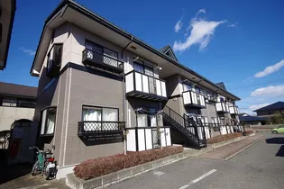 ニューエリールKATU A【1階】の外観