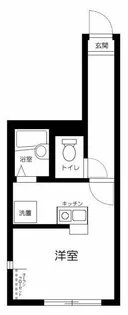 マーレ上北沢【1階】の間取り