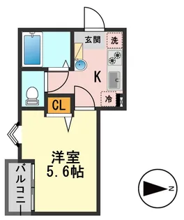 東京都葛飾区柴又4【アパート】の間取り