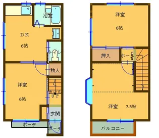 スカイレジデンスの間取り