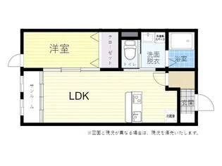 PIYO錦町【2階】の間取り