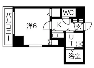 福岡県福岡市中央区春吉2【マンション】の間取り