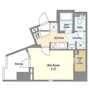 東京都台東区台東2【マンション】の間取り