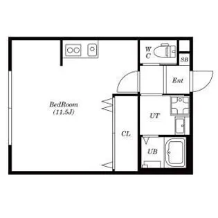 ファーバル常滑II【1階】の間取り