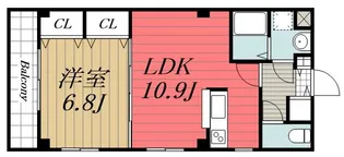 千葉県千葉市中央区神明町【マンション】の間取り