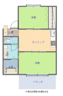 エステートY【1階】の間取り
