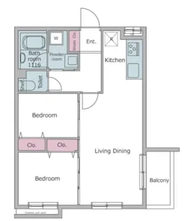 レジディア世田谷若林【3階】の間取り