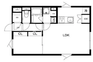 CREAL江戸川橋【2階】の間取り