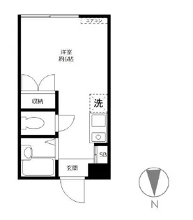 ライフステージ蕨【1階】の間取り