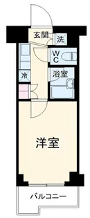 ルーブル武蔵新城【5階】の間取り