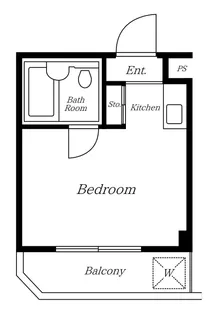 小田コーポ【2階】の間取り