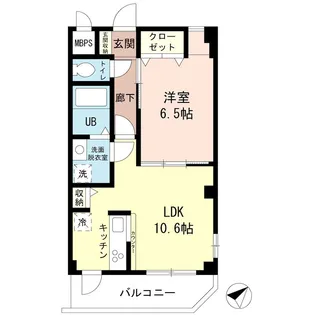 エクセルコート【1階】の間取り