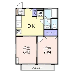 グランシャリオ【2階】の間取り