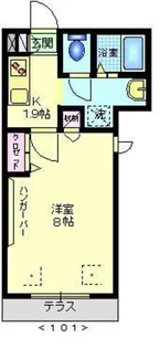 東京都品川区荏原4【マンション】の間取り