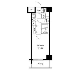 東京都江東区潮見2【マンション】の間取り