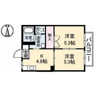 レイク・ルイーズの間取り