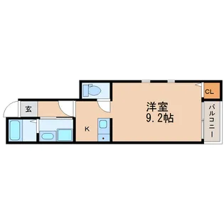 colonial藤松【1階】の間取り